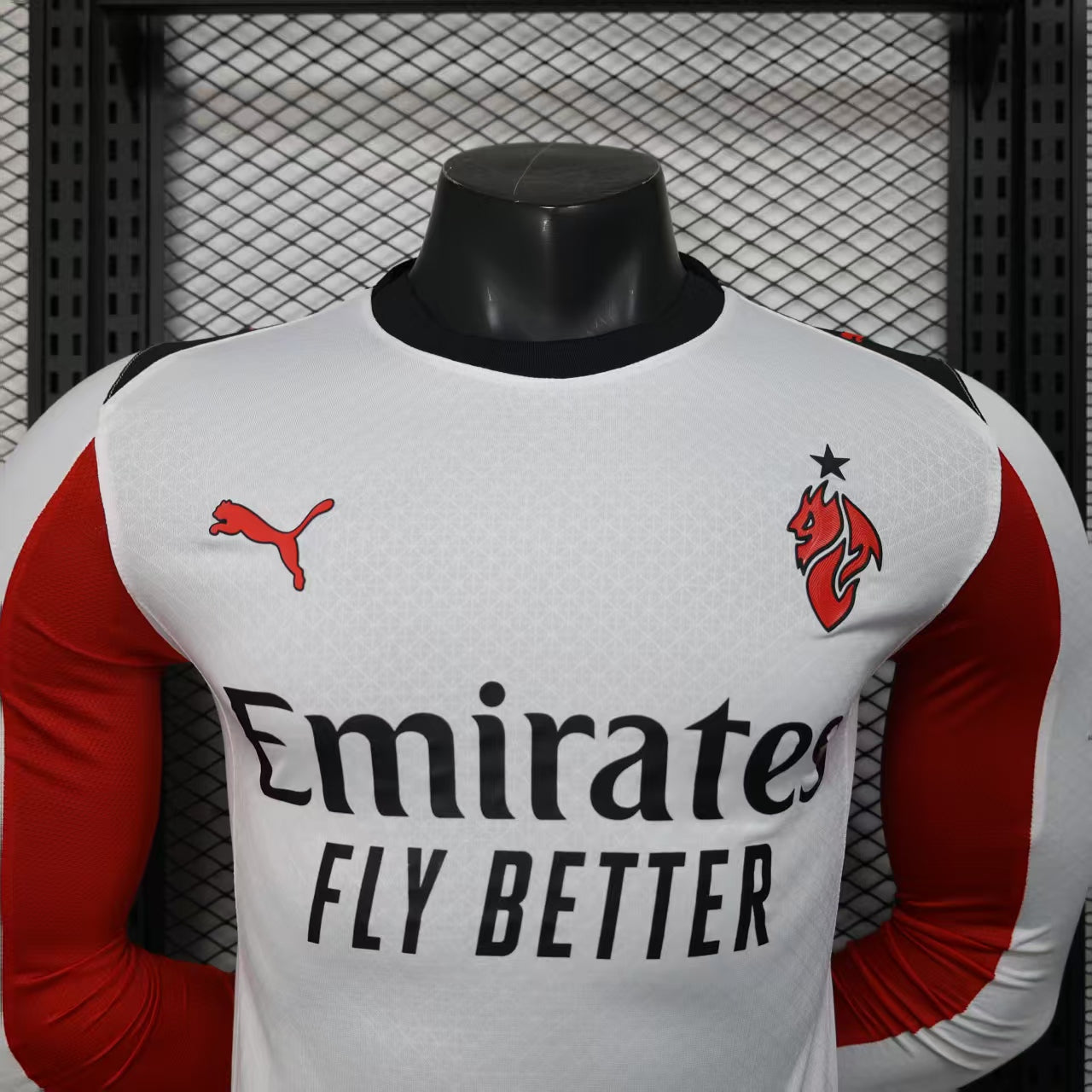AC Milan 2025-26 Away Kit - Long Sleeve