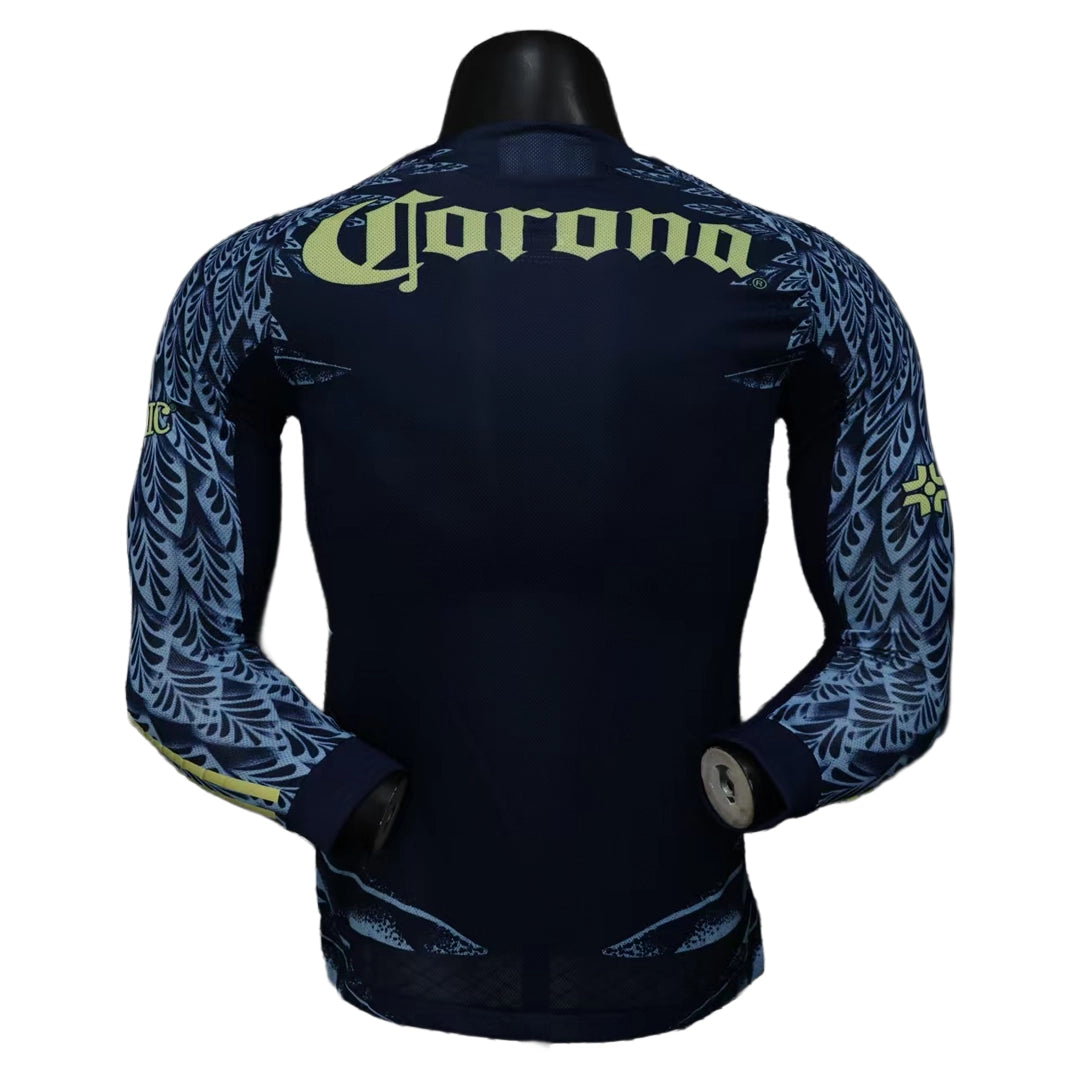 Club America 2025-26 Away Kit - Long Sleeve