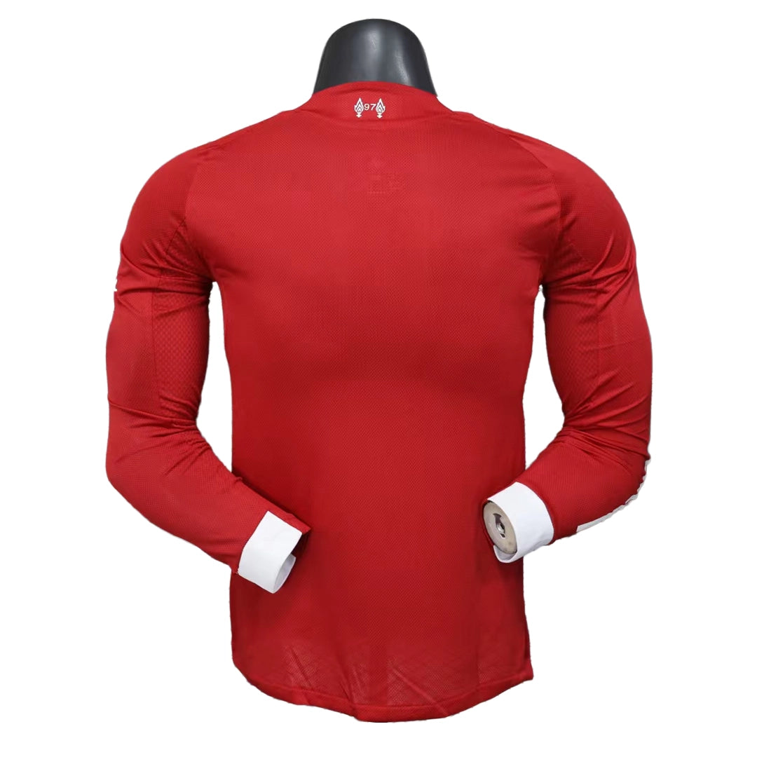 Liverpool 2025-26 Home Kit - Long Sleeve