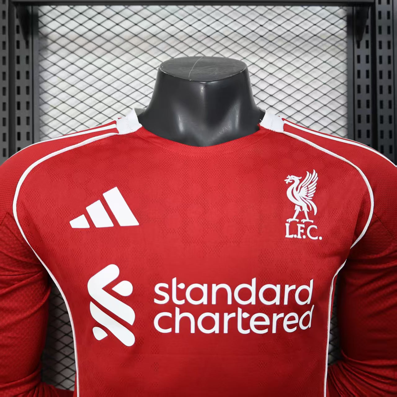 Liverpool 2025-26 Home Kit - Long Sleeve