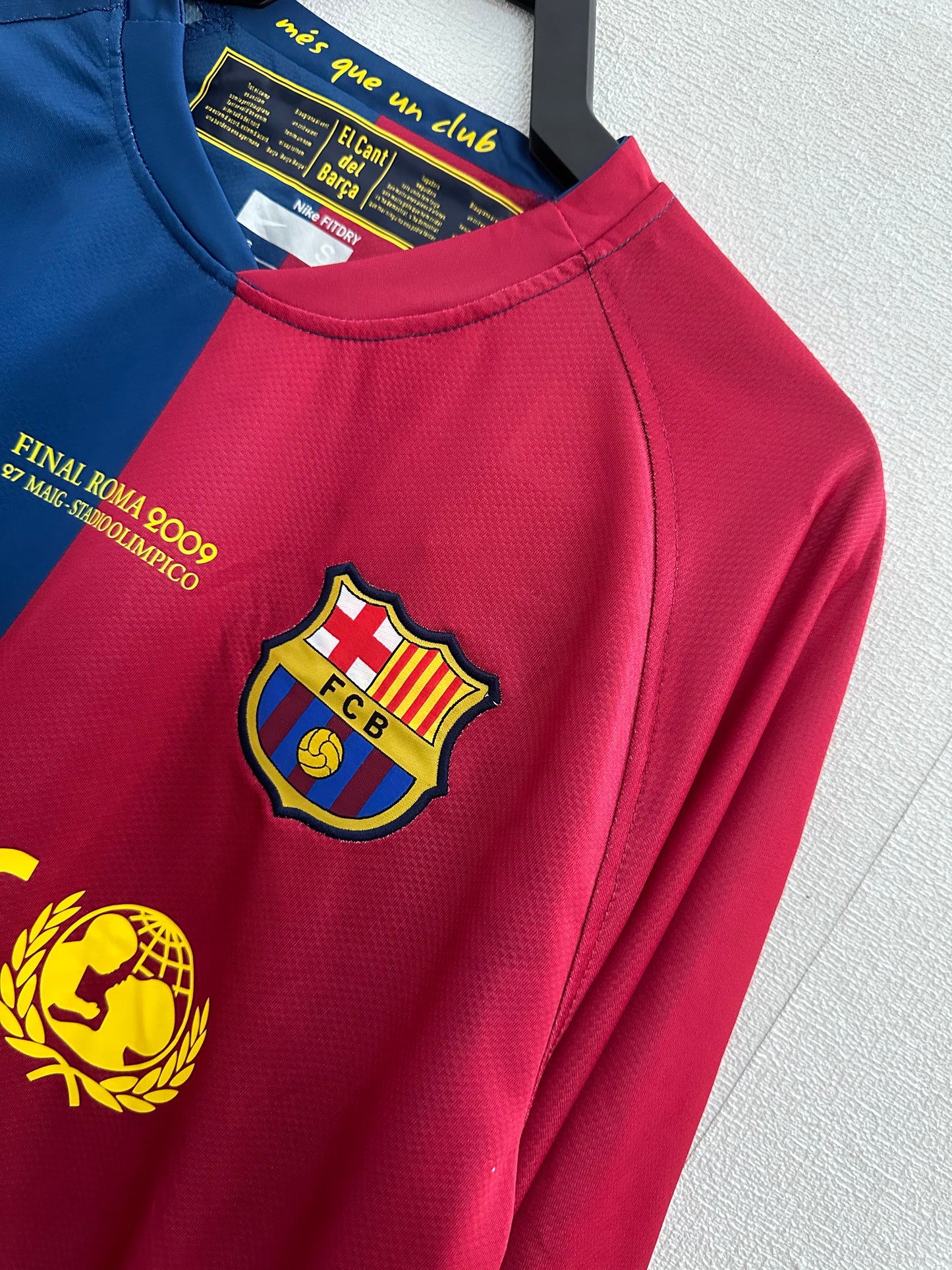 2008-09 Barcelona Home Shirt - Long Sleeve