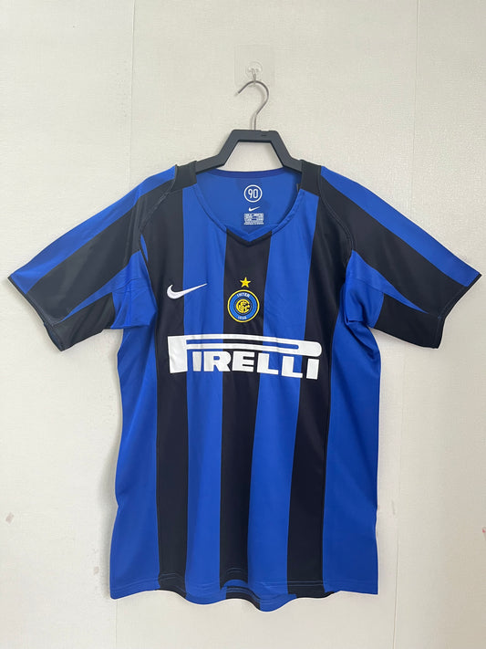 2004-05 Inter Milan Home Shirt - Retro Classic Kits