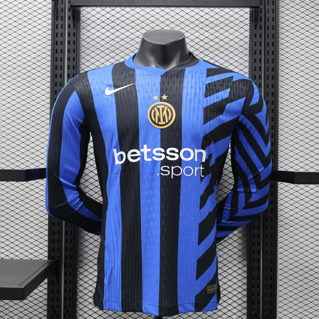 2024-25 Inter Milan Home Shirt - Long Sleeve