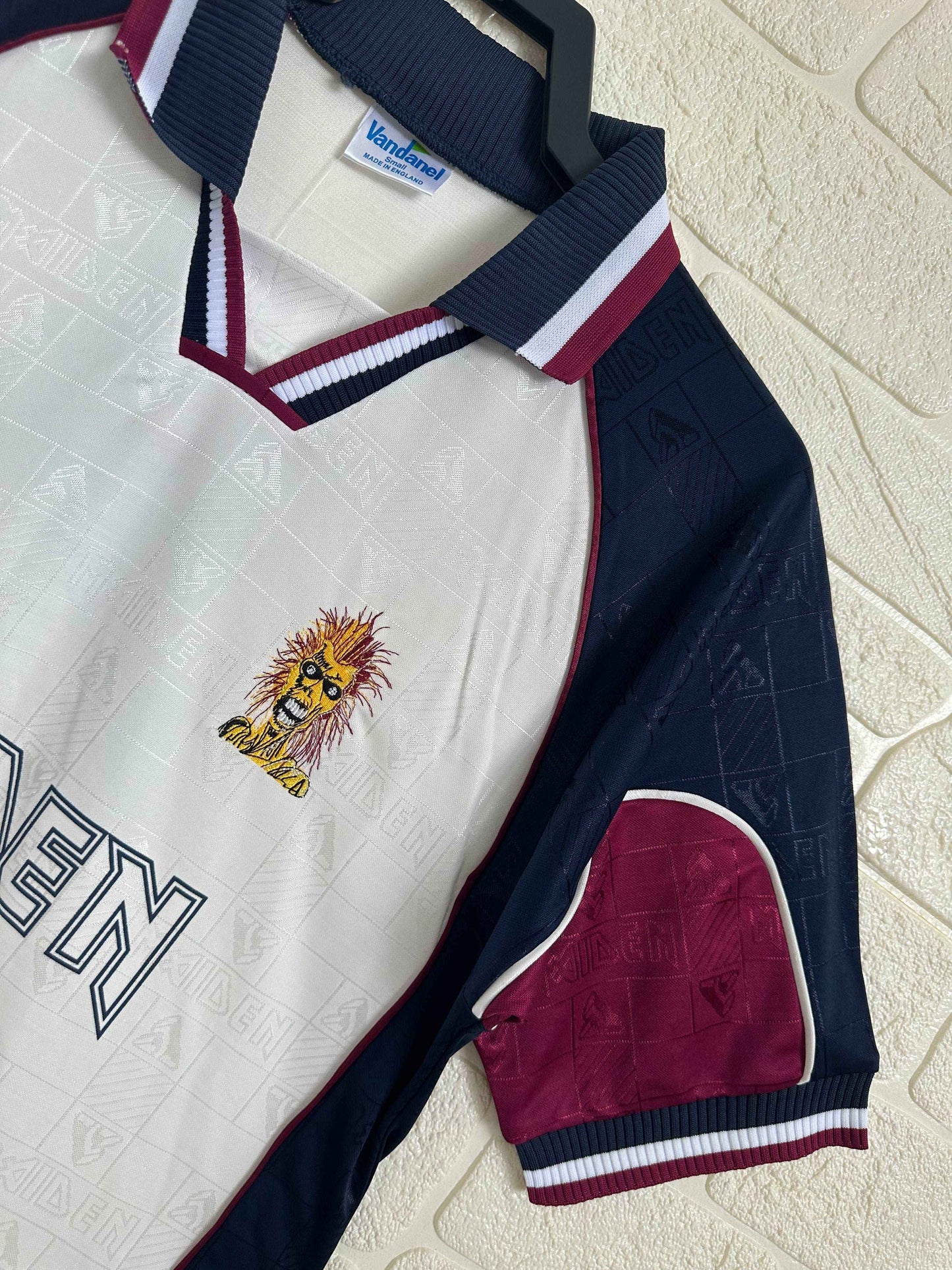 1999-01 West Ham Shirt - Iron Maiden