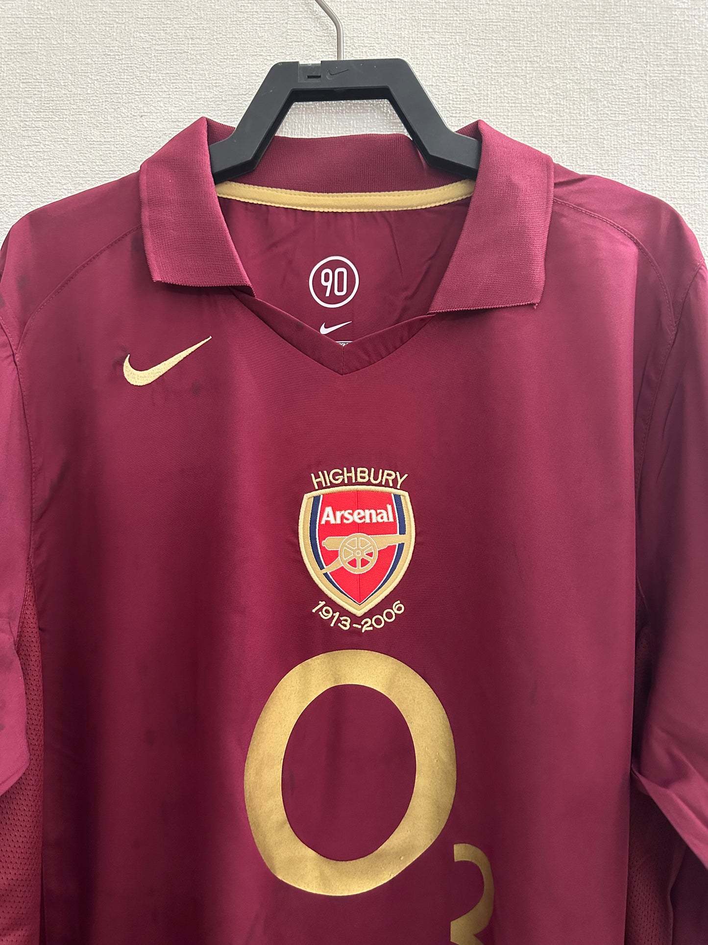 2005-06 Arsenal Home Shirt - Long Sleeve