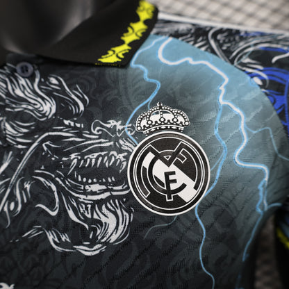 Limited Edition Real Madrid Shirt - Dragon Blue