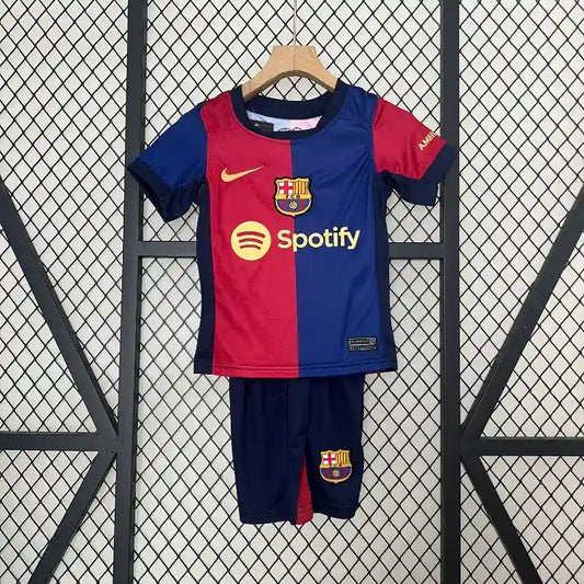 FC Barcelona 2024-25 Home Kit (Kids) - Retro Classic Kits