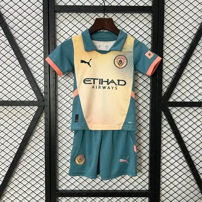 Manchester City 2024-25 Fourth Kit (Kids)