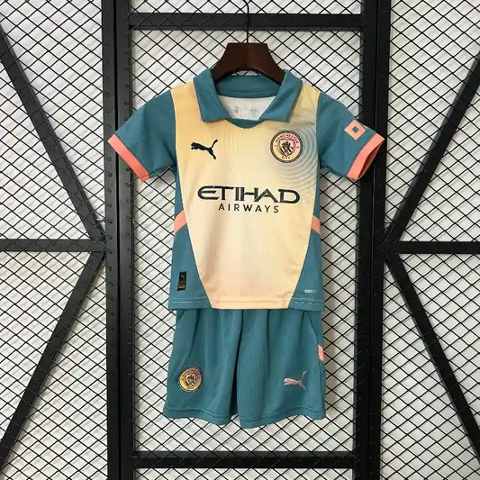 Manchester City 2024-25 Fourth Kit (Kids) - Retro Classic Kits