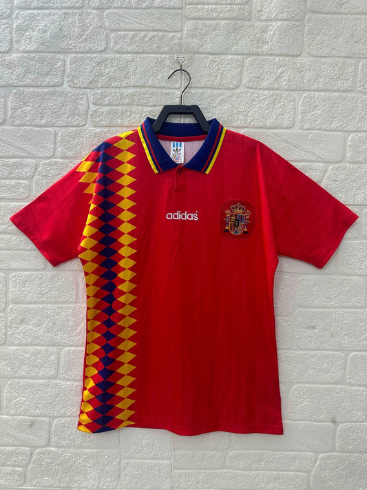 1994 Spain Home Shirt - Retro Classic Kits