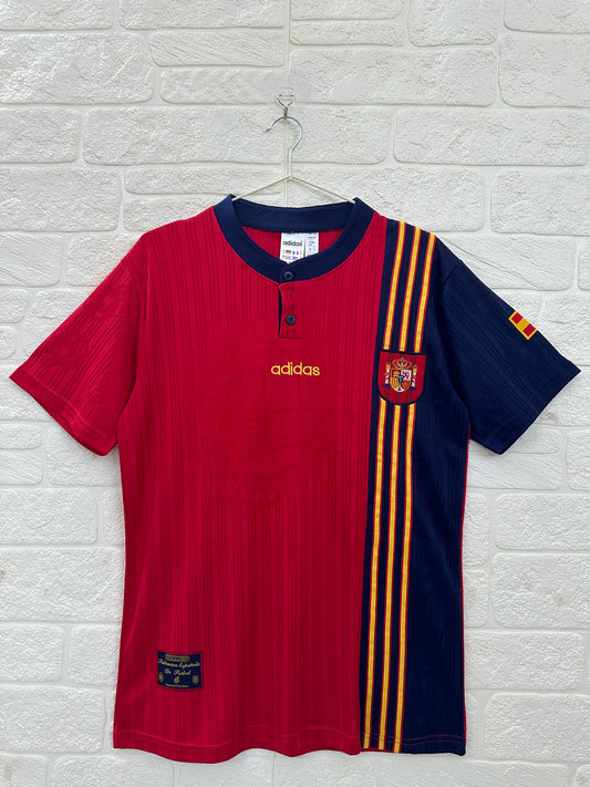 1996 Spain Home Shirt