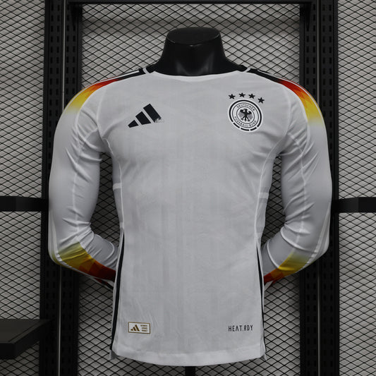 2024 Germany Home Shirt - Long Sleeve [Player Version] - Retro Classic Kits