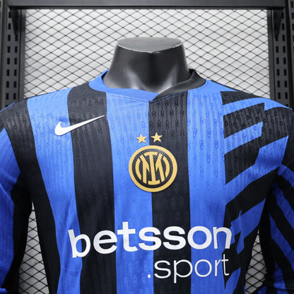 2024-25 Inter Milan Home Shirt - Long Sleeve