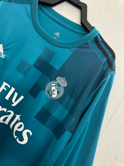 2017-18 Real Madrid Away Shirt - Long Sleeve