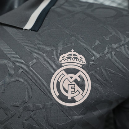 2024-25 Real Madrid Drittes Trikot - Langarm