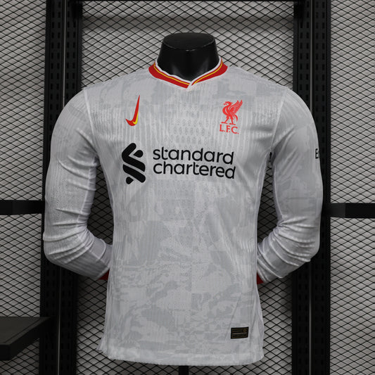 2024-25 Liverpool Third Shirt - Long Sleeve [Player Version] - Retro Classic Kits