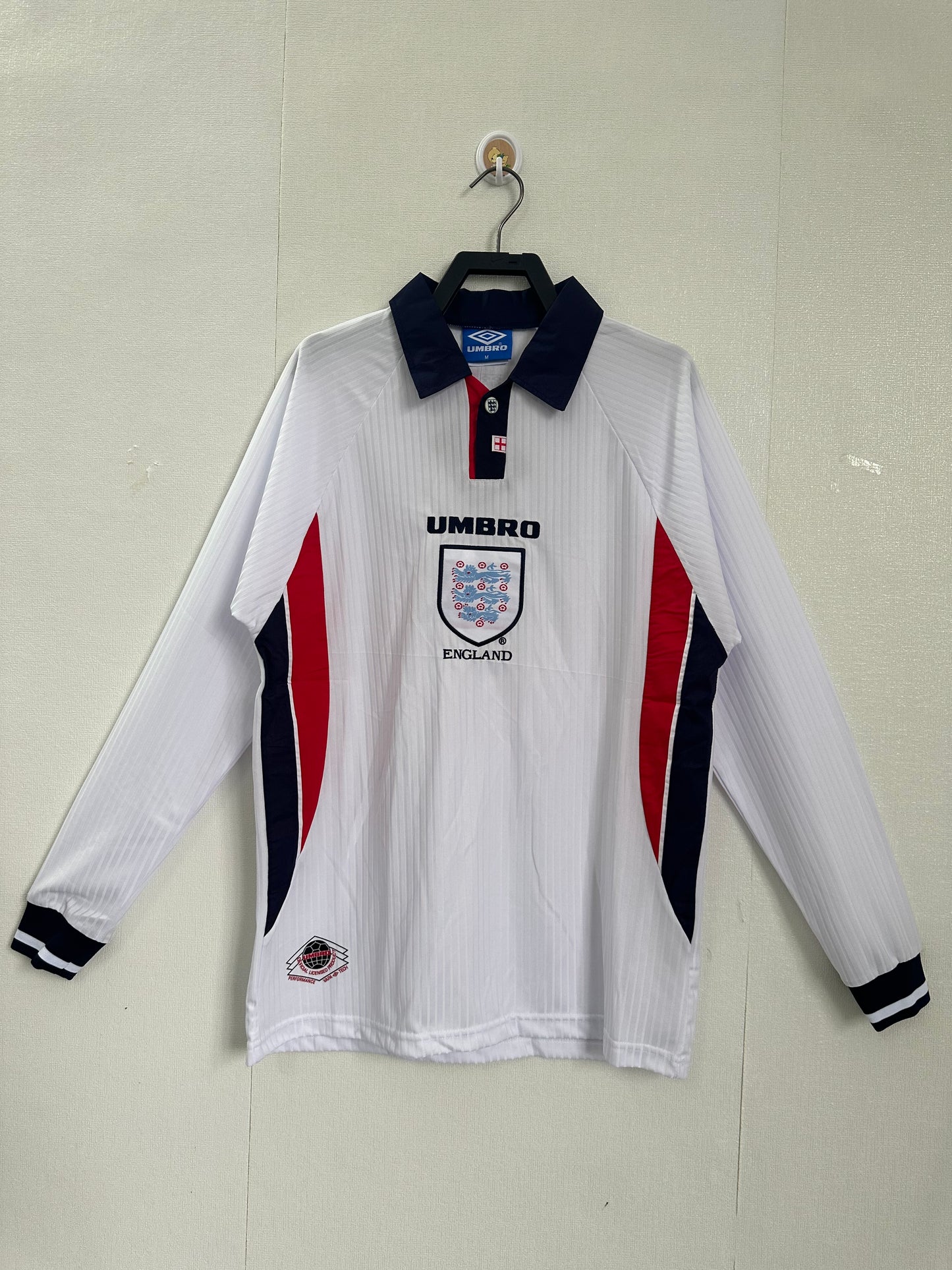 1998 England Heimtrikot - Langarm