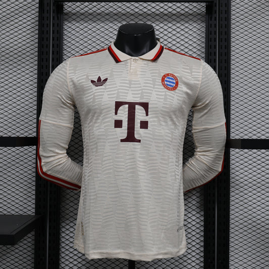 2024-25 Bayern Munich Third Shirt - Long Sleeve