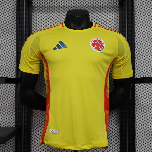 2024 Colombia Home Shirt [Player Version] - Retro Classic Kits