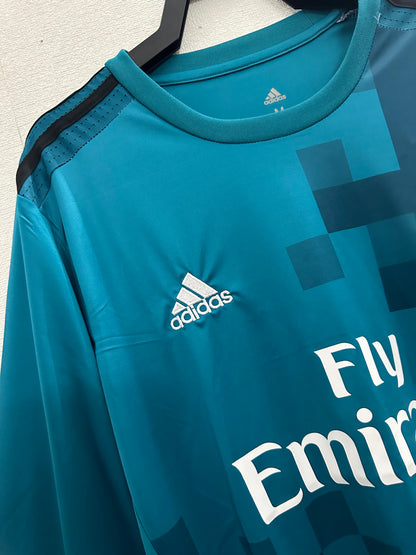 2017-18 Real Madrid Away Shirt - Long Sleeve