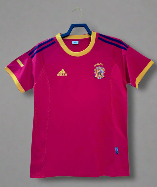 Camiseta local de España 2002