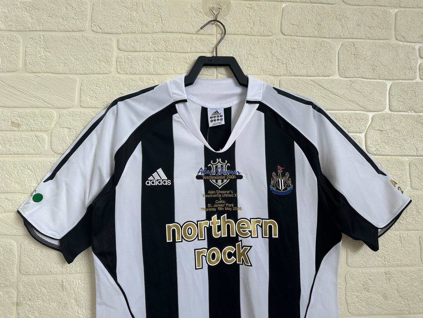 2006 Newcastle United 'Alan Shearer Testimonial' Home Shirt