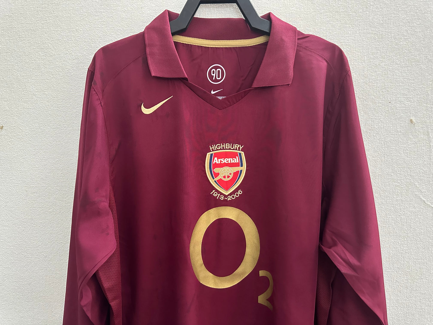 2005-06 Arsenal Home Shirt - Long Sleeve