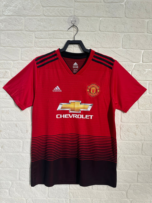 2018-19 Manchester United Home Shirt - Retro Classic Kits