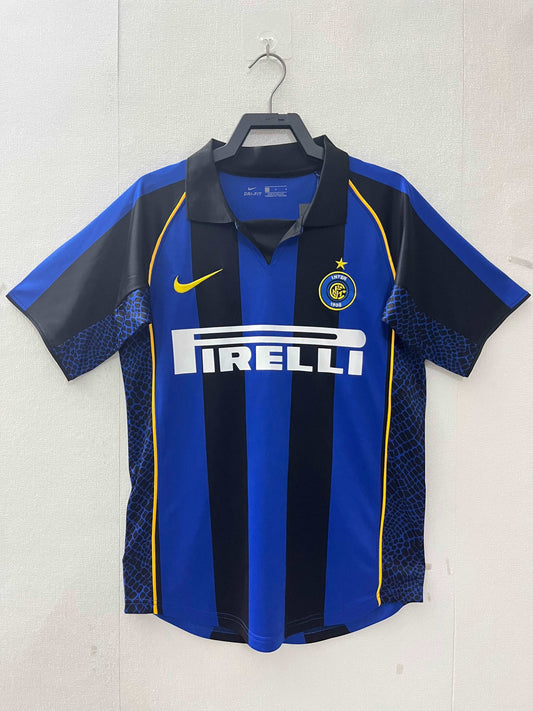 2001-02 Inter Milan Home Shirt - Retro Classic Kits