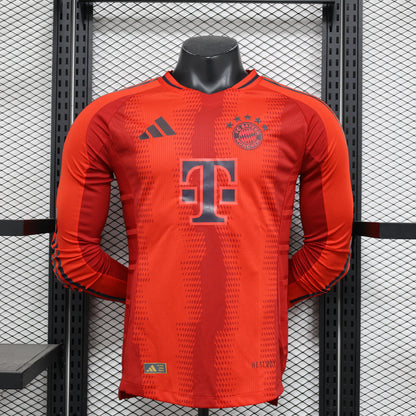 2024-25 Bayern Munich Home Shirt - Long Sleeve