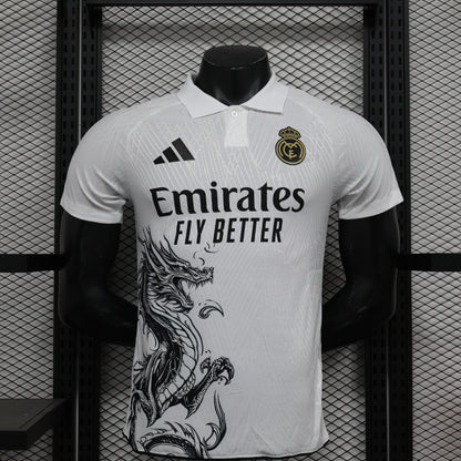 Limited Edition Real Madrid Shirt - Dragon White