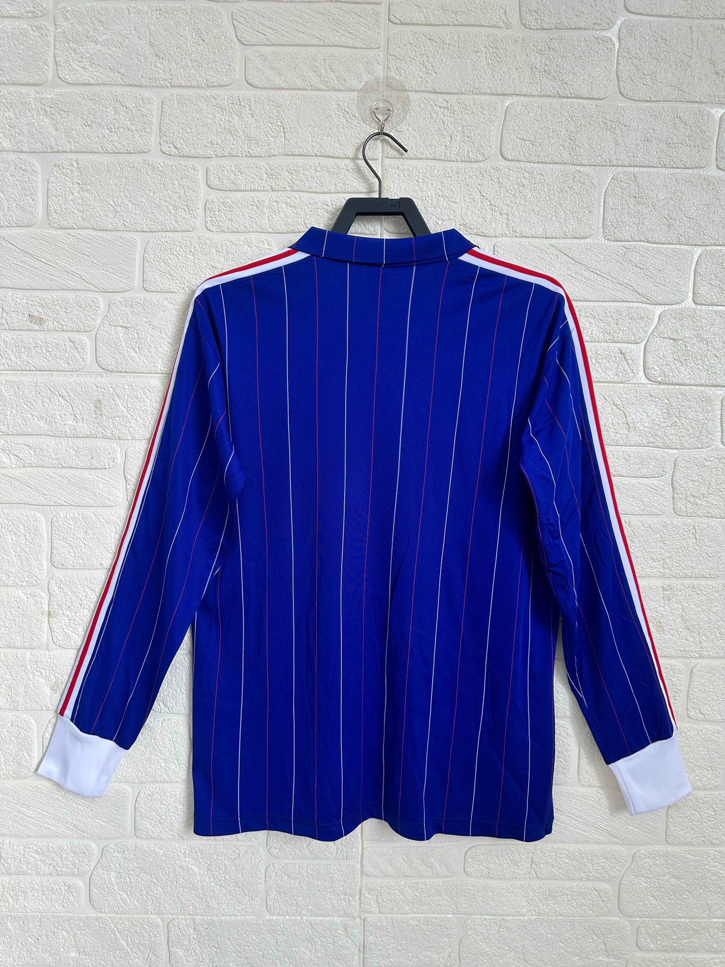 1980-82 France Home Shirt - Long Sleeve