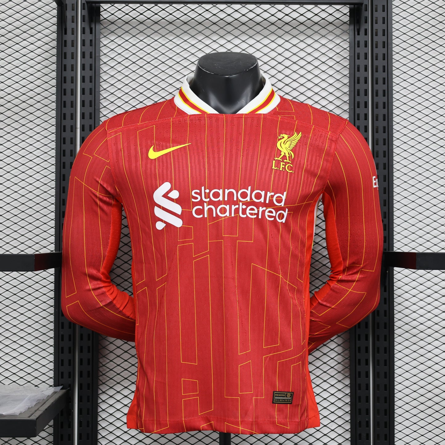 Camiseta de local del Liverpool 2024-25 - Manga larga