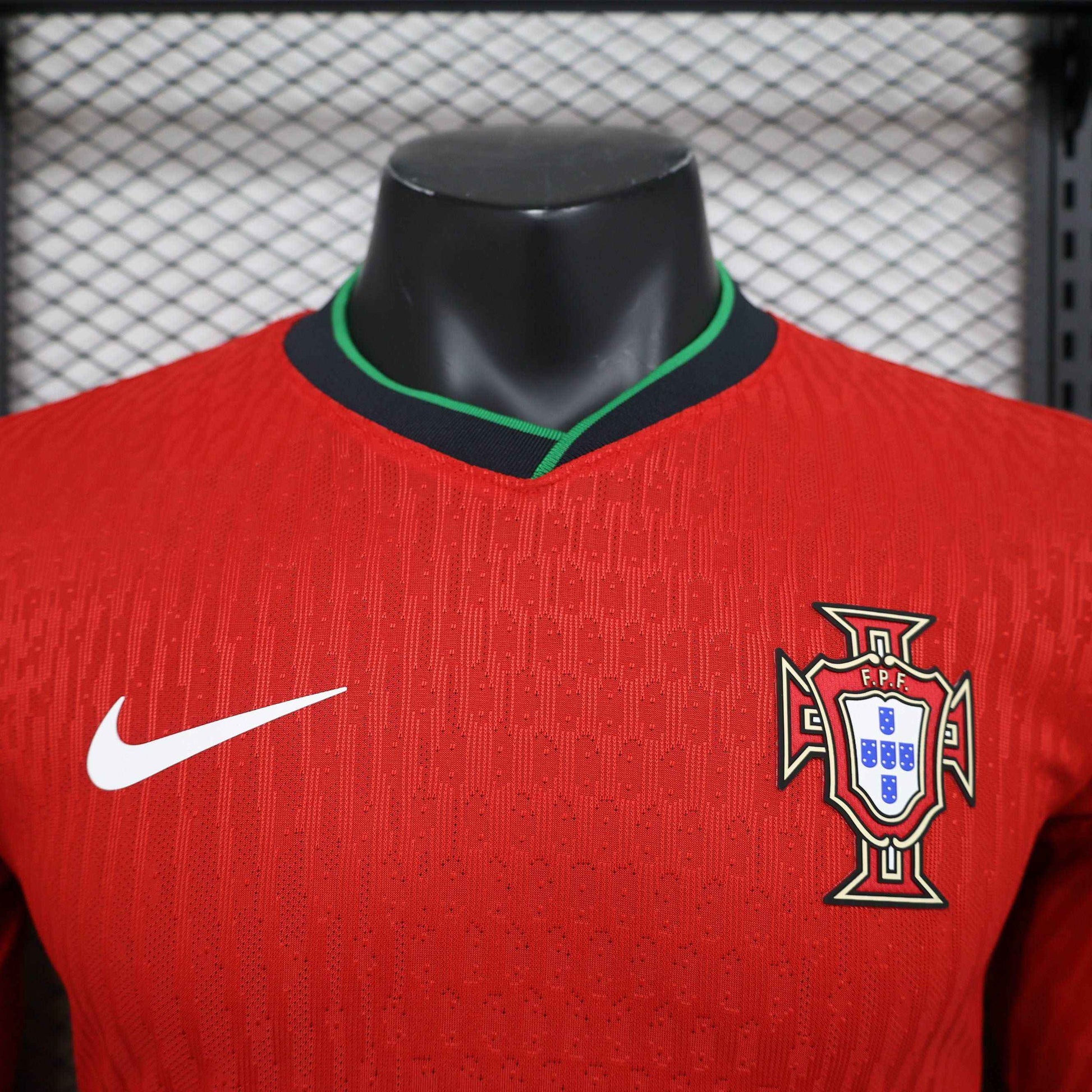 2024 Portugal Home Shirt - Long Sleeve