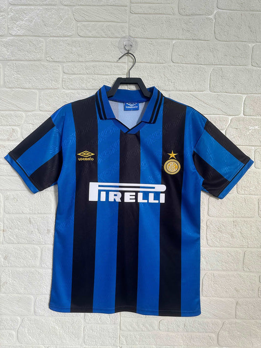 1995-96 Inter Milan Home Shirt - Retro Classic Kits