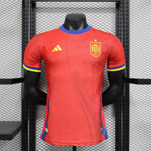 2024 Spain Home Shirt [Player Version] - Retro Classic Kits