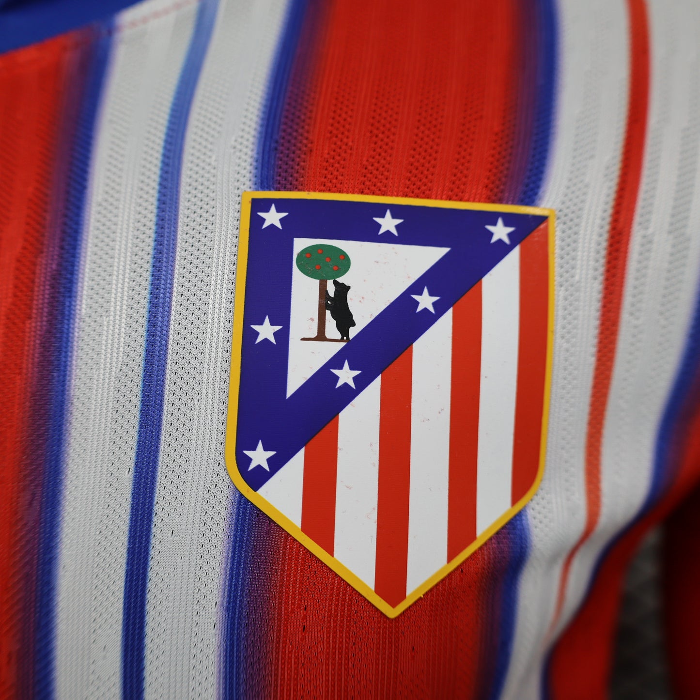 2024-25 Atletico Madrid Home Shirt - Long Sleeve