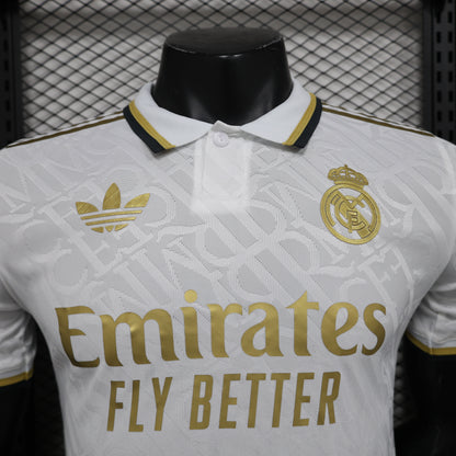 Limited Edition Real Madrid Shirt - Originals White and Gold