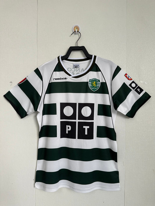 2002-03 Sporting CP Home Shirt - Retro Classic Kits