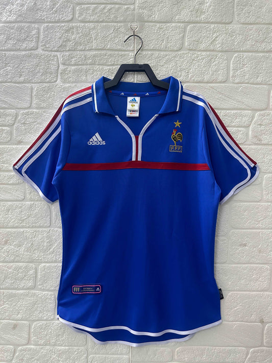 2000 France Home Shirt - Retro Classic Kits