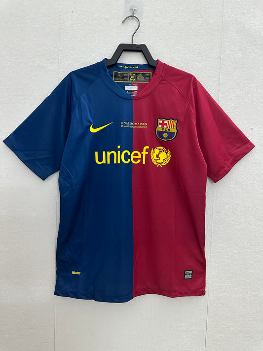 2008-09 FC Barcelona Home Shirt - Retro Classic Kits