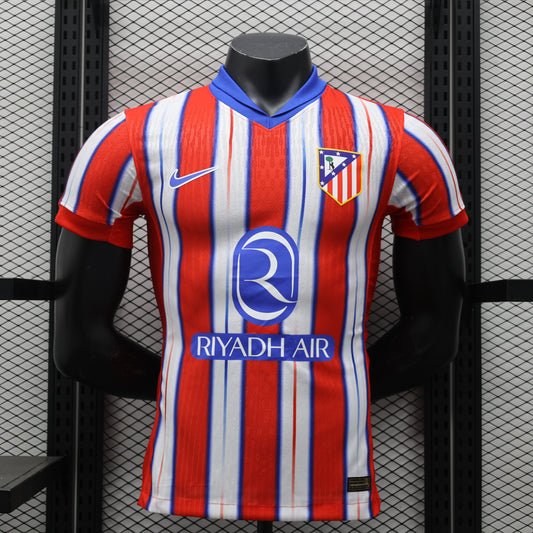 2024-25 Atletico Madrid Home Shirt [Player Version] - Retro Classic Kits