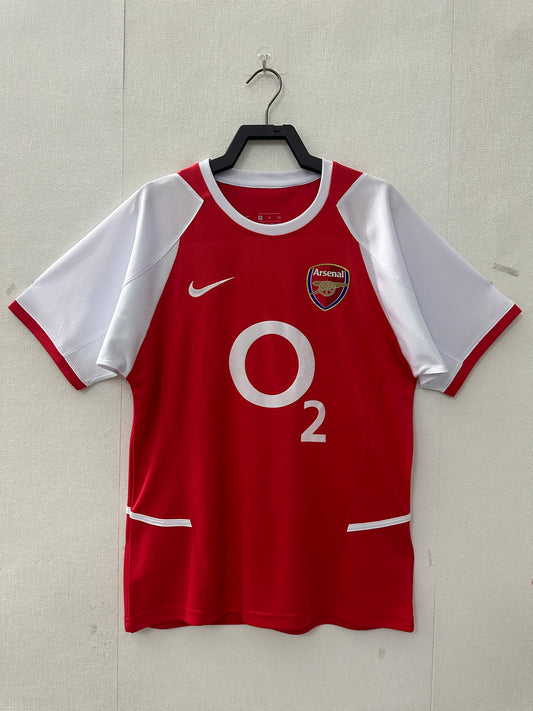 2002-03 Arsenal Home Shirt - Retro Classic Kits