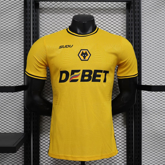 2024-25 Wolverhampton Home Shirt [Player Version] - Retro Classic Kits