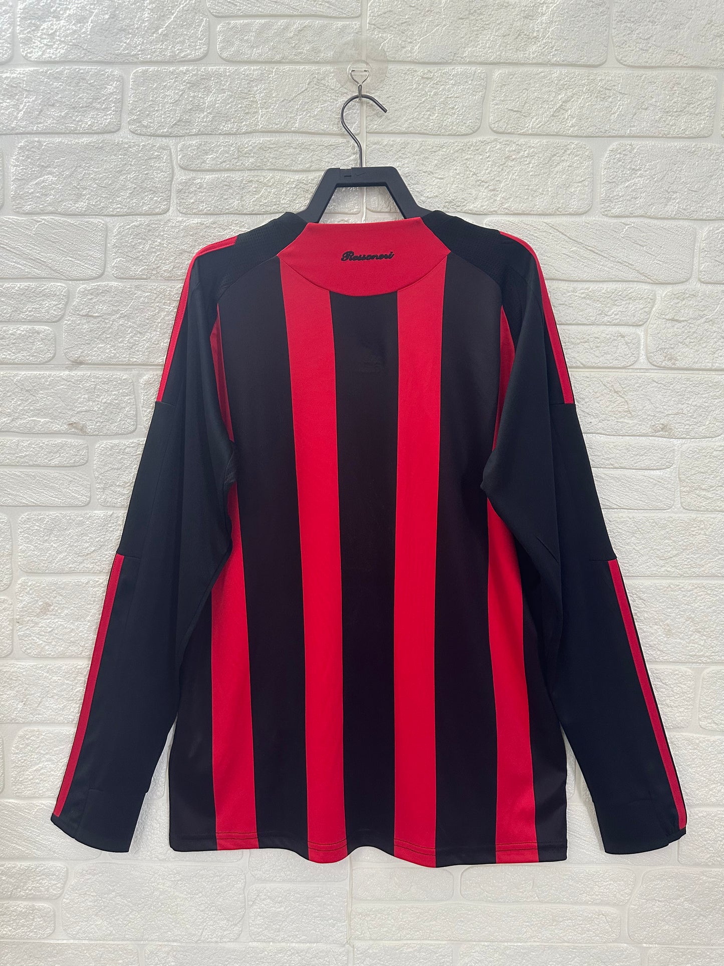 2008-09 AC Milan Home Shirt - Long Sleeve