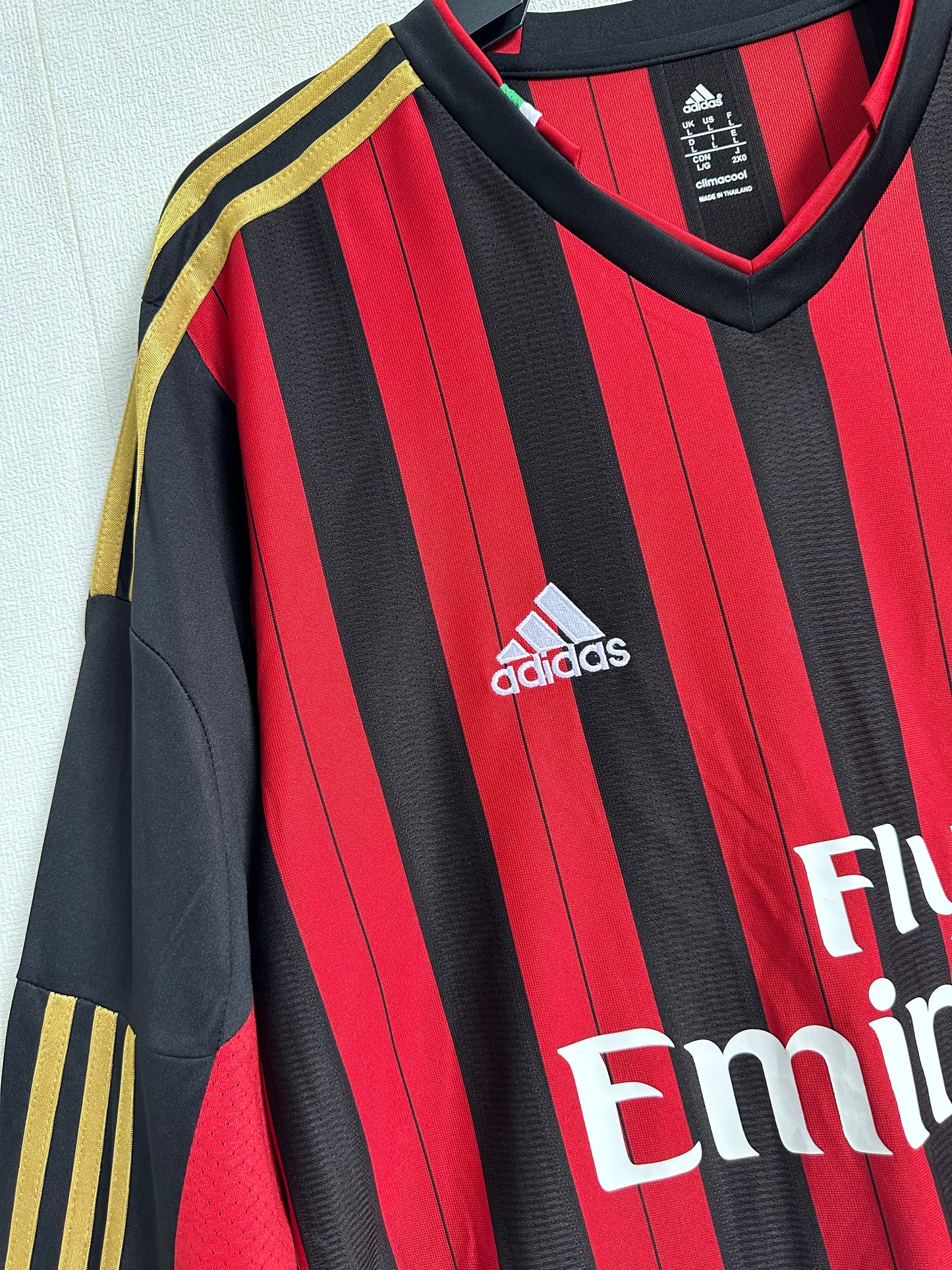 Maillot Domicile AC Milan 2013-14 - Manches longues