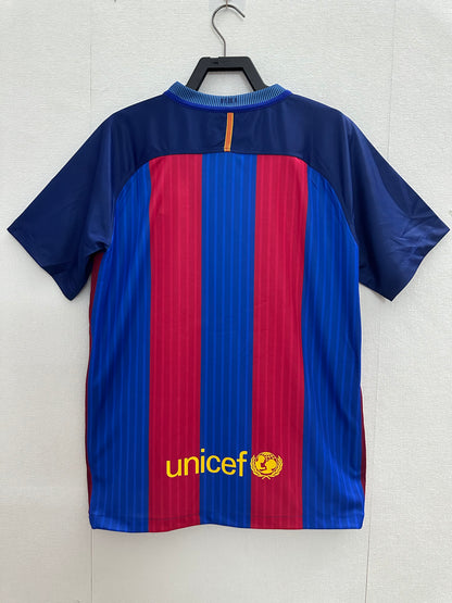 2016-17 FC Barcelona Home Shirt