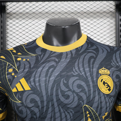 Limited Edition Real Madrid Shirt - Gold Black