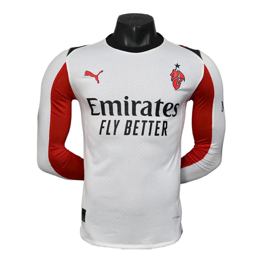 AC Milan 2025-26 Away Kit - Long Sleeve