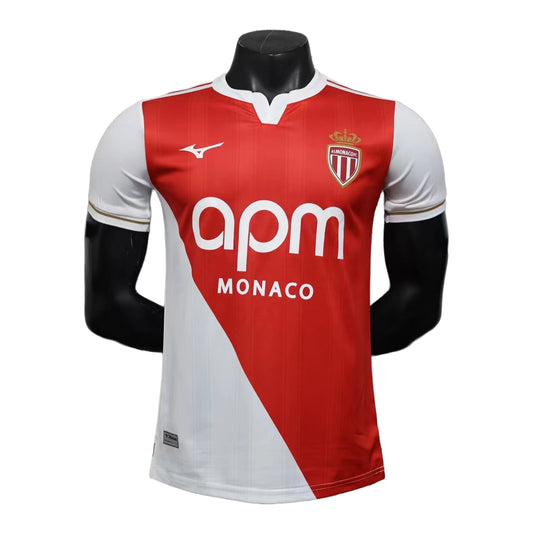 AS Monaco 2025-26 Home Kit